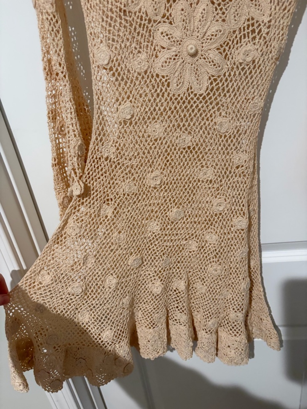 NWOT Doen Dottie Dress in Natural - Picture 6 of 11